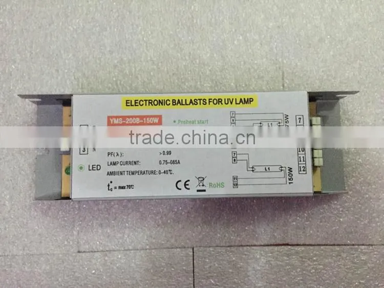 uv lamp electronic ballast 80W 100W 120W 150W 2*35W 2*75W uv ballast