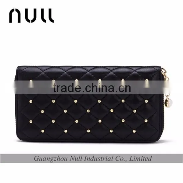 2016 fashion trend zippered bride phone women leather wallet