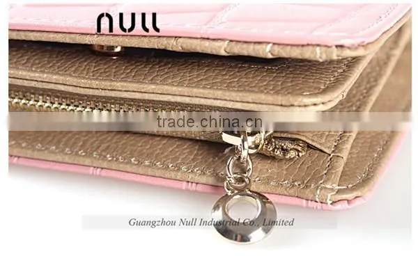 free style wholesale crocodile material fashion wallet ladies party purse