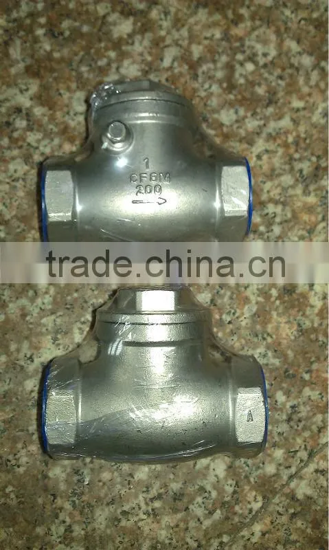 sanitary swing stainless steel disco check valve