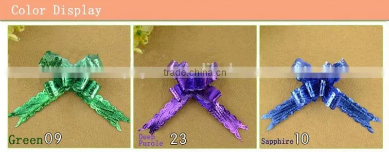 Wholesale gift ribbon bow pre-made ribbon bow
