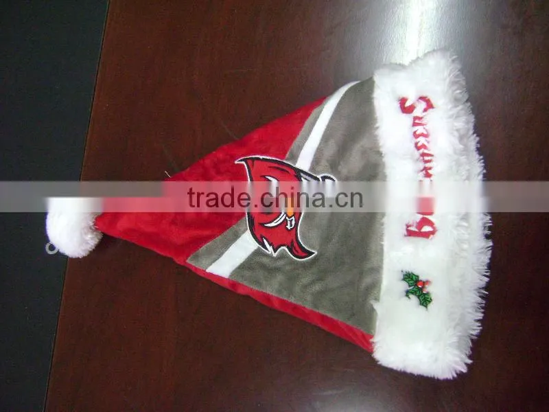 100% polyester felt christmas hat