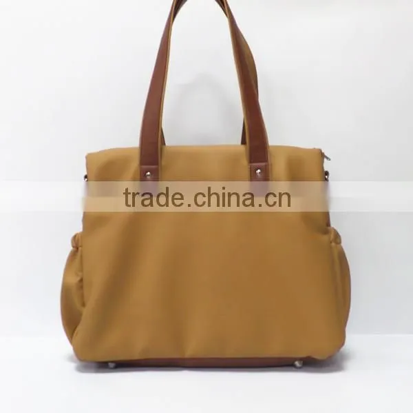 leather bady diaper bag designer