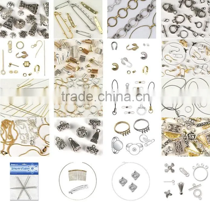 Jewelry Making Golden Colour Brass Cord End