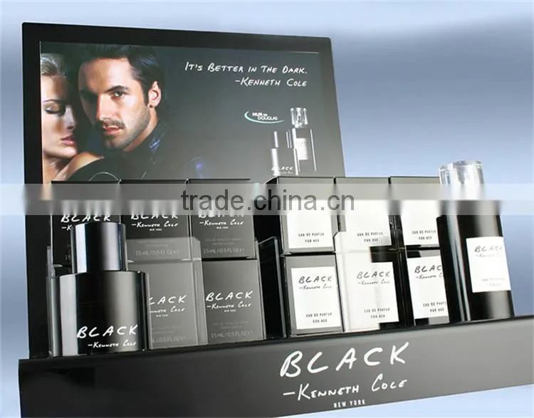 Daily consumer products display rack, daily use product cabinet, bottles stand acrylic