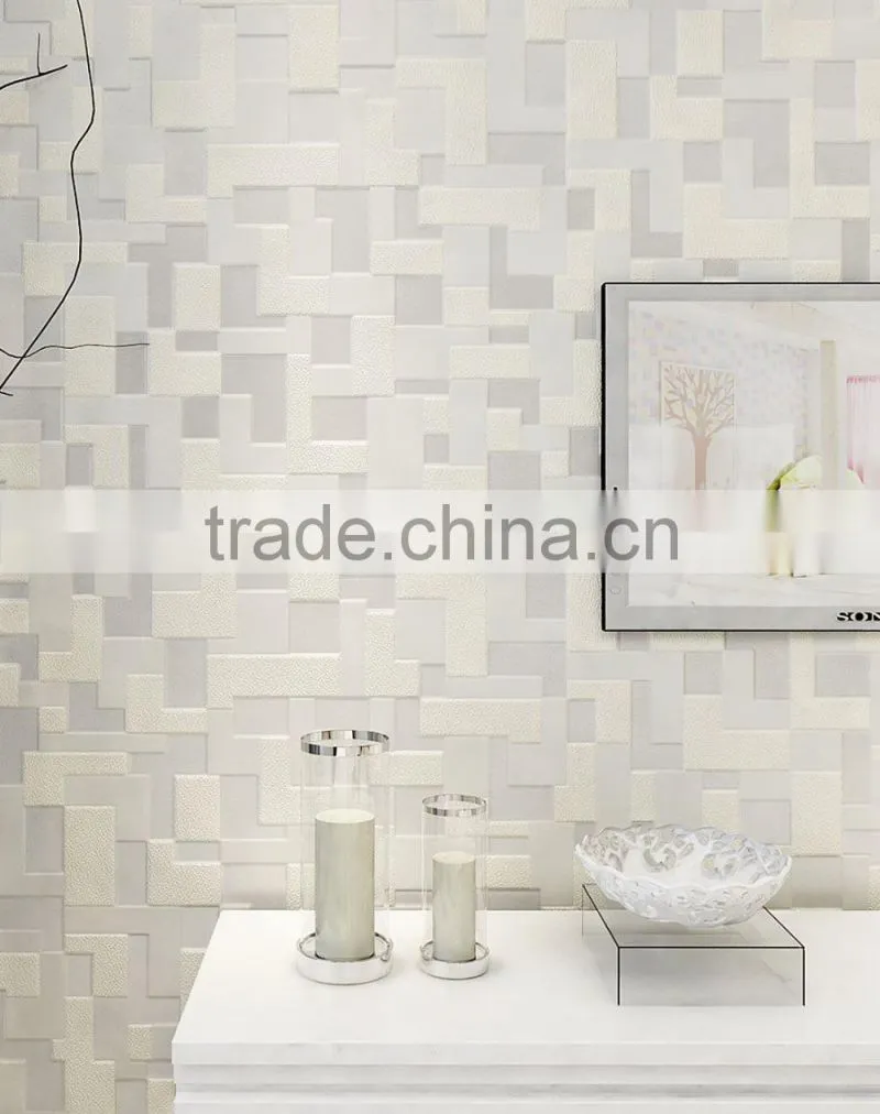 Toprate(TM) Super Large kermesinus 20.86 inches by 254 inches long murals non-woven SILVER WALL PAPER WALLPAPER ROLL