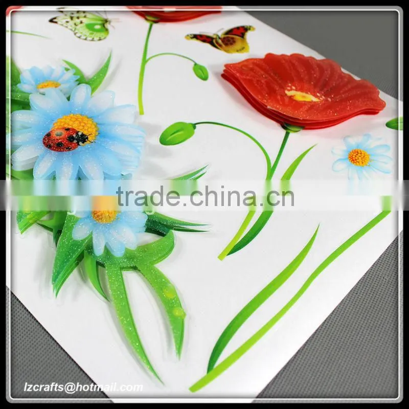 Beautiful Home Decorative 3D Lenticular Wall Hanging Pictures, 3D Wall Pictures for Holiday Decoration/wall hanging pictures 3d