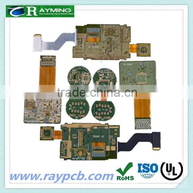 Immersion gold nickel 1-3u" mobile flexible pcb board