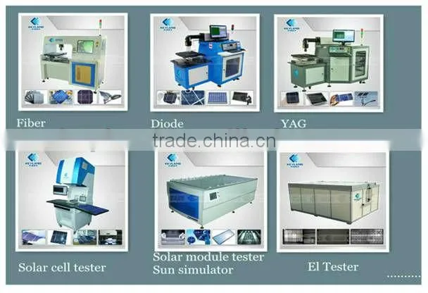 IPG Fiber PV Solar Cell laser cutting machine For Sale