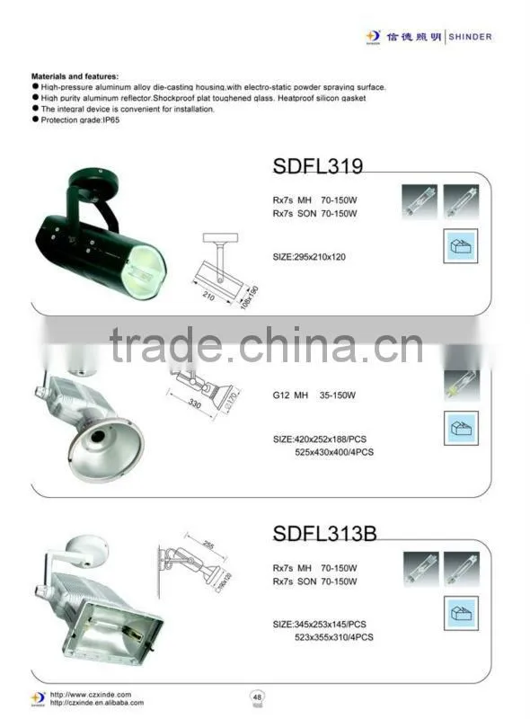 35-150w spotlights