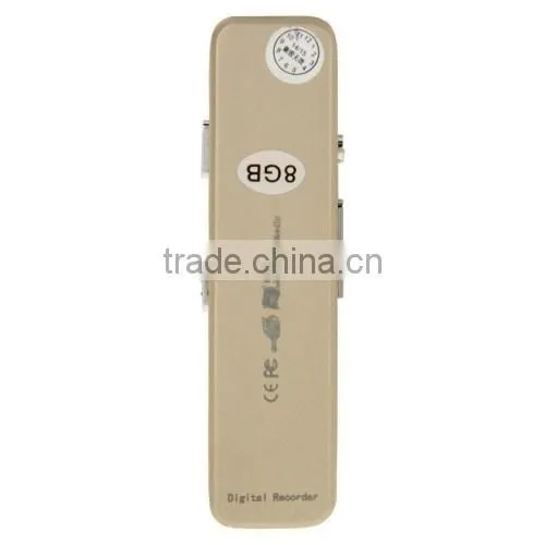 Support MP3 / WAV Mini Professional 8GB LCD Digital Voice Recorder