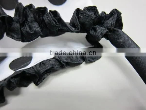Cute 5 Folding Umbrella with Frill Basket, Mini Umbrella