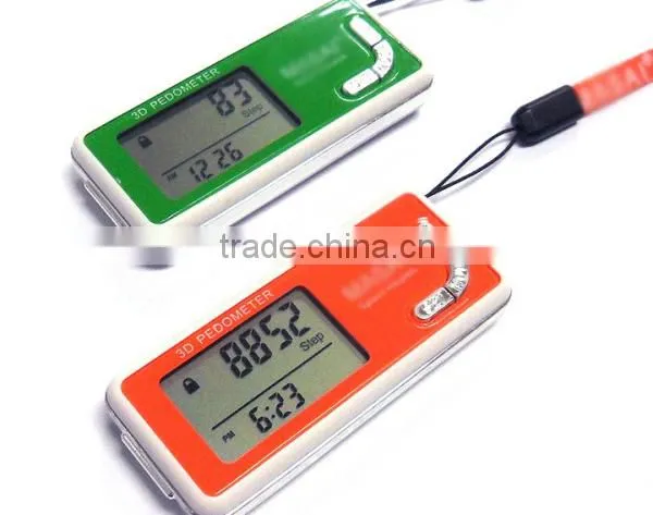 3D Water Proof Multifunctional High Sensor Pedometer with straps