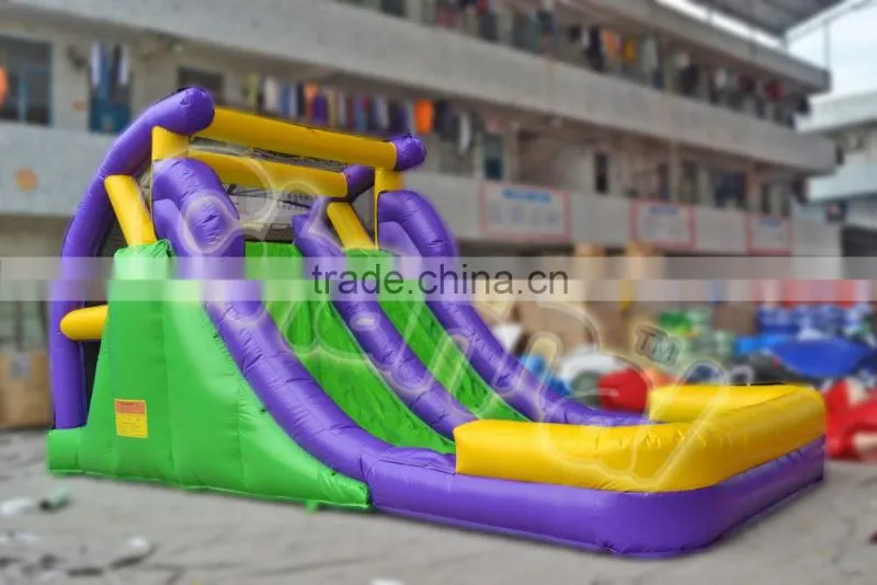 High quality best selling cheap inflatable water slides for sale