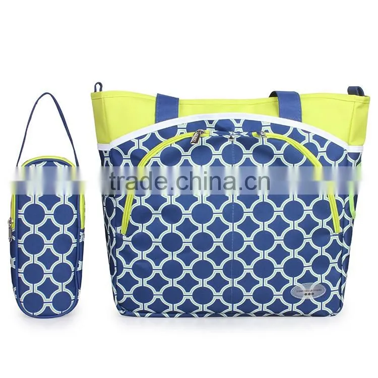 2016 Korea Baby Product Baby Diaper Bag With Baby Bottle Warmer Bag
