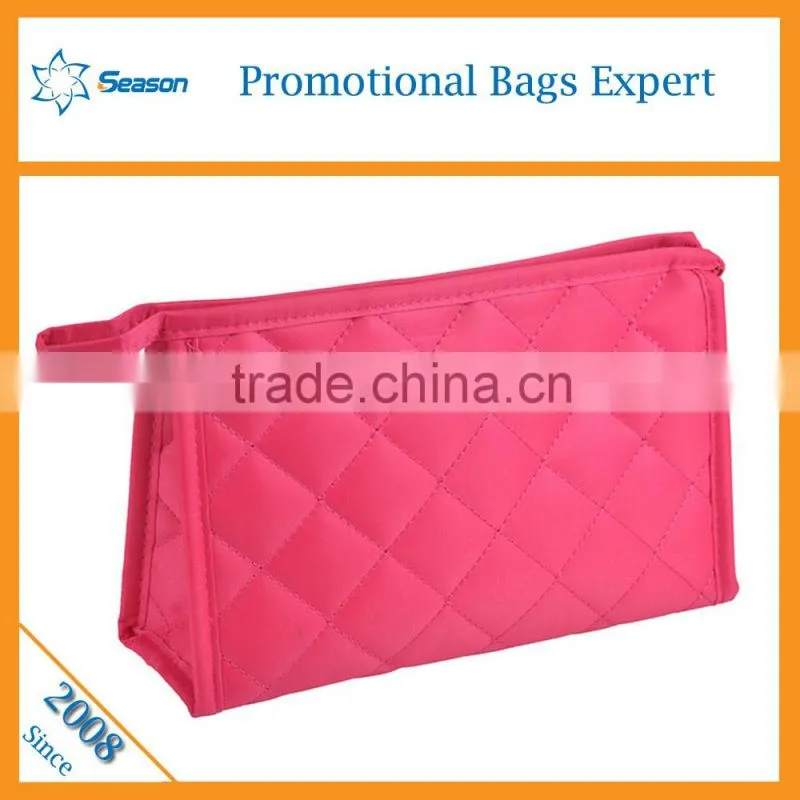 wholesale waffle weave cosmetic bag plain canvas cosmetic bag pvc cosmetic bag