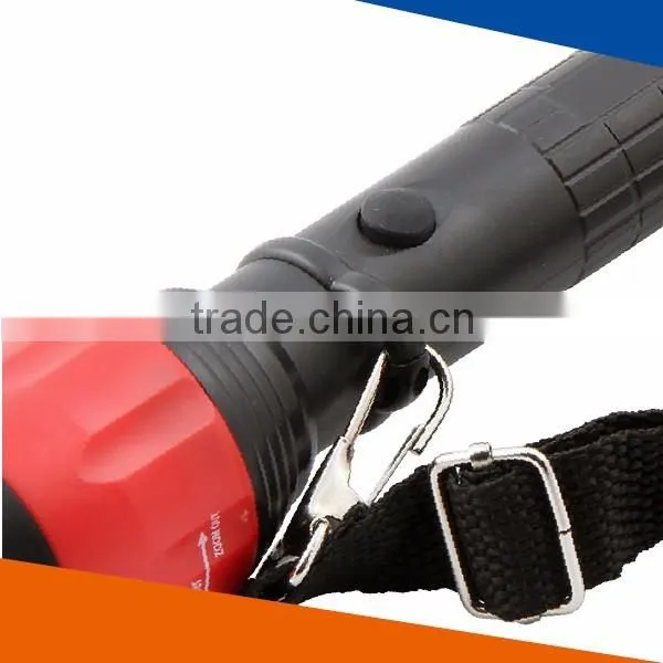 Best powerful led flashlight plastic 2 AA with 1 LED light torch light hunting flashlight