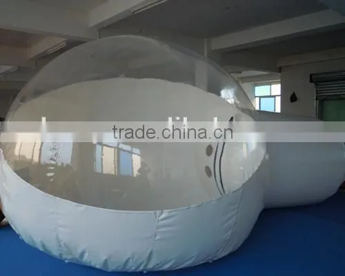 Comercial inflatable bubble tent , clear inflatable tent