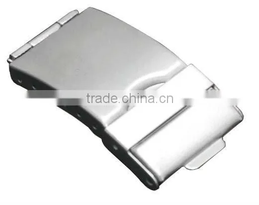 Stainless Steel watch clasp watch buckle with security lock for men watches and watch case watch bracelet buckle