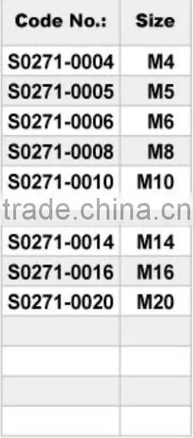 Welded Form And Stainless Steel Jaw&Jaw Rigging Screw