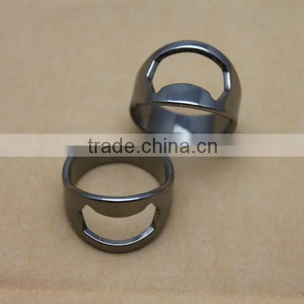Cool print flag metal ring opener