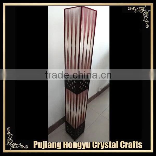 beautiful red wedding floor lamps