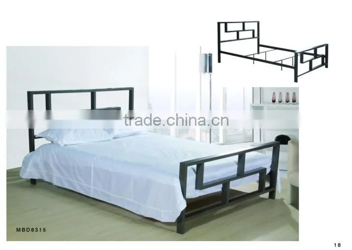 iron bed
