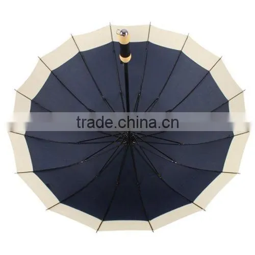 23 inch 16 ribs automatic cheap promotional umbrella