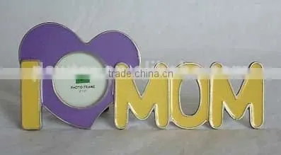 Perfect Mother gifts metal with heart shape pictures photo frame