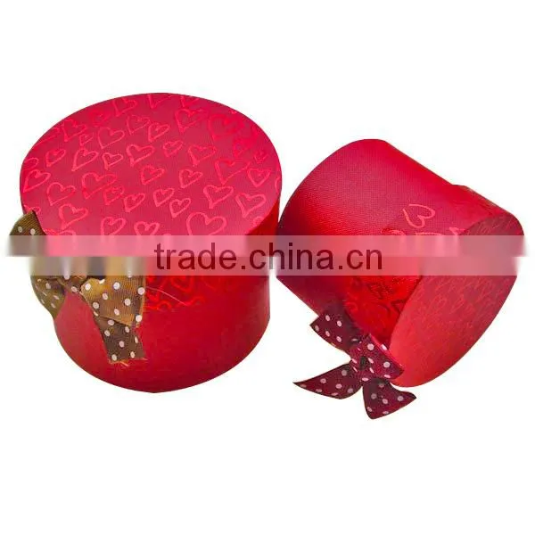 Custom round tea box cylinder paper packaging box