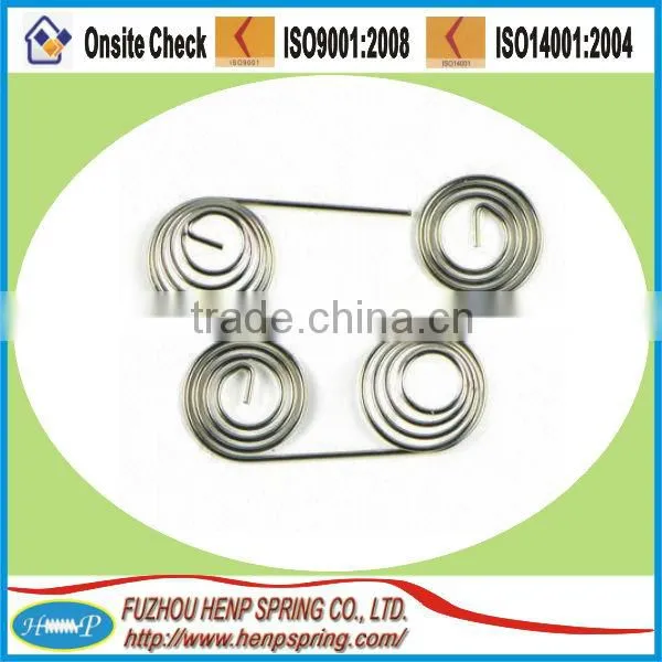 gold plated battery contact springs /electrical spring contact to pcb