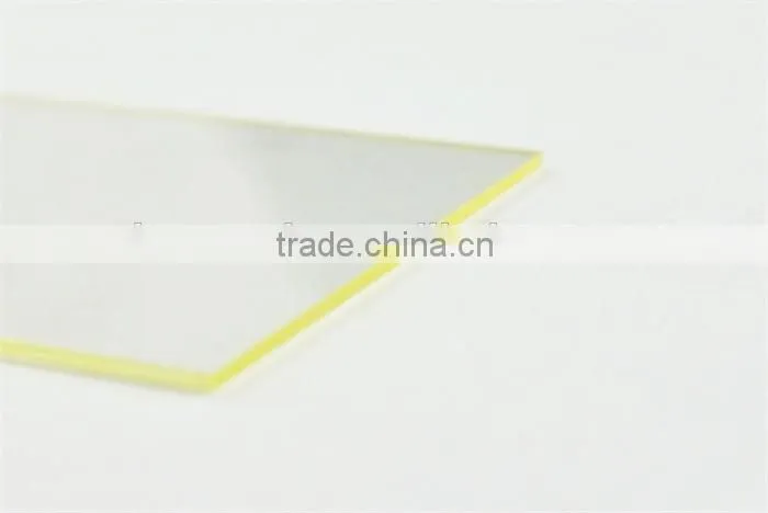 transparent welding mask glass specification