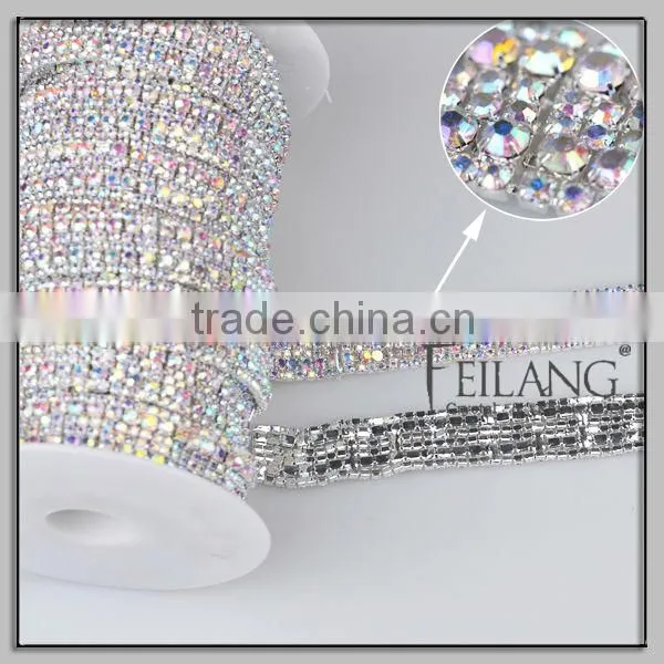Feilang new style different sizes cup chain for garment