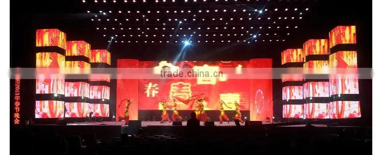 Outdoor/Indoor Programmable P12 LED Decorative curtain display lights for show and wedding stage