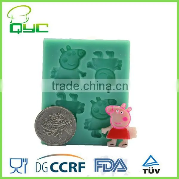Dairy Cow Non-stick Silicone Icing Fondant molds