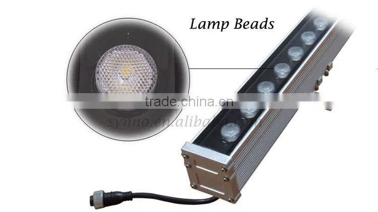 Aluminum Alloy Lamp Body Material high power led flood wall wash light for wall decoration