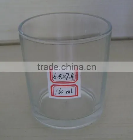 clear glass mug for home use