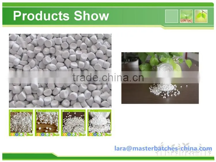 50% TIO2&70% TIO2 White Masterbatch for Films like Shopping Bags