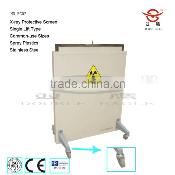 CE approved lift X-ray protective lead screen