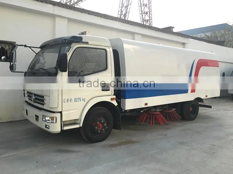 High performance Dongfeng 4cbm road cleaning truck