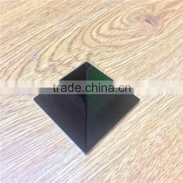 Precious Natural Obsidian Crystal Stones Pyramids For Sale
