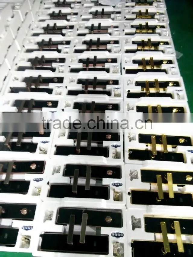 Fashion and durable biometric fingerprint door lock with hidden touch screen