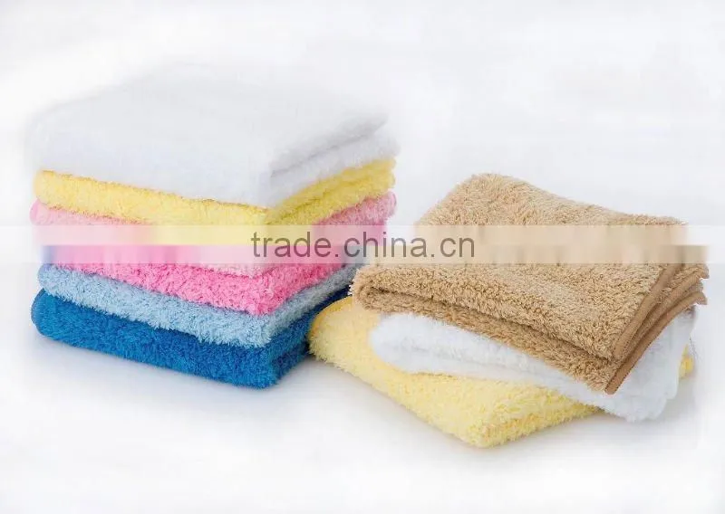 Wholesale Pastel Color Breathable Plush Baby Blanket Fabric