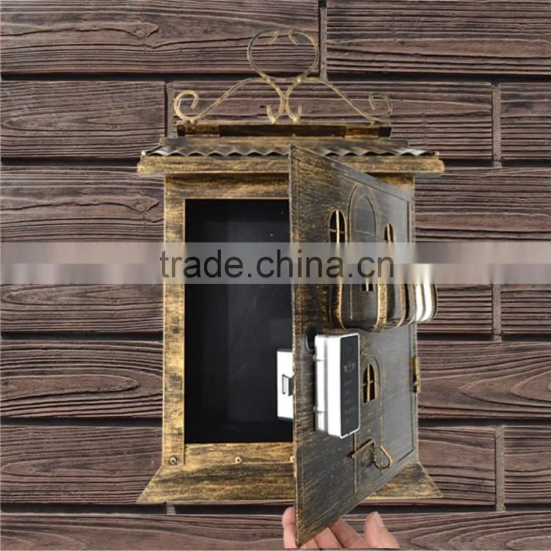 Hot Selling Bluetooth Electronic Steel Antique Apartment Building Mailbox Locks