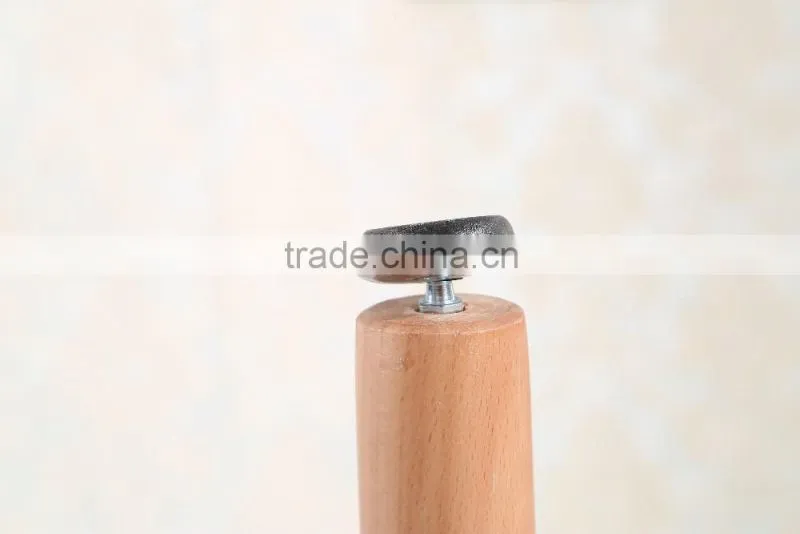 Beech wood legs cheap MDF table