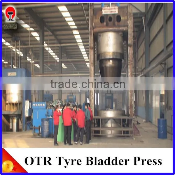 B type rubber tire curing bladder for OTR tyre