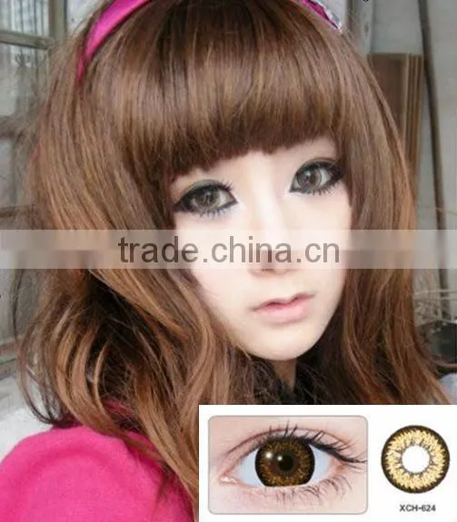 promotion products US fda approved soft super nudy geo wholesale yearly color contact lenses