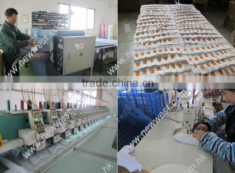 cheap disposable non-woven slipper bag with velcro closer
