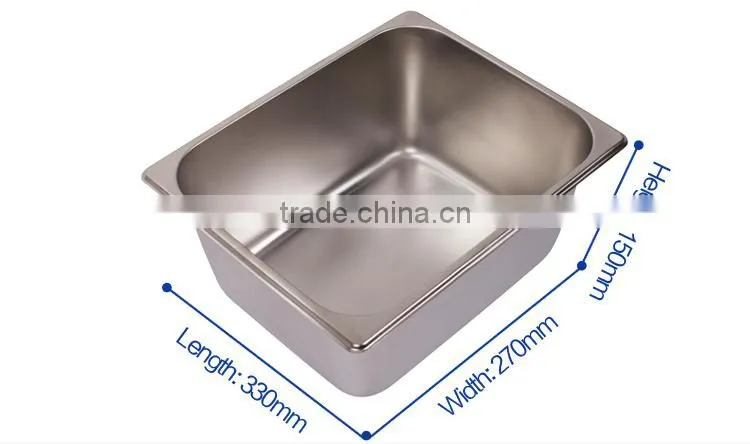 CI-4 Stainless Steel Commercial Electric Bain Marie Food Warmer with 4 pots