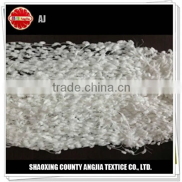 Toothbrush yarn knitting pattern white